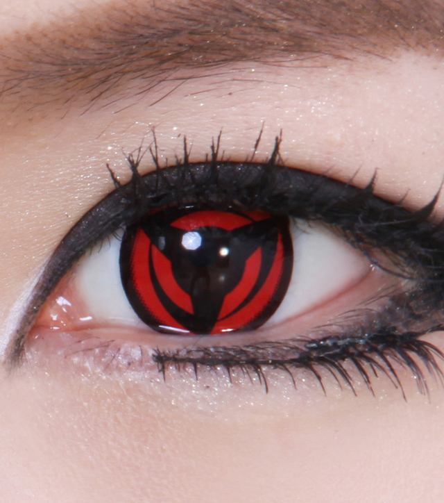 Red ◉ Crazy Anime Contact Lens | Gwyshop | Shopee Philippines
